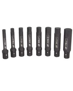 IRTDXS2KH8HB image(0) - Ingersoll Rand DXS2 Hex Bit Impact Socket Set, SAE - 8 Piece