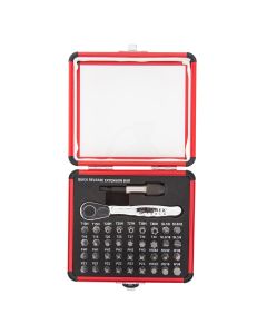 SUN9726 image(0) - SUNEX 38 pc. Mini Ratchet and Bit Set