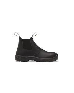 BLU491-060 image(0) - Blundstone Soft Toe Elastic Side Slip-on Boot, Water Resistant, Kick Guard, Black, AU size 6, US size 7