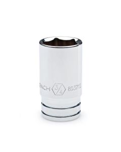 KDT80389S-06 image(0) - GearWrench 3/8 Inch Drive 6 Point Mid Length Metric Socket 7mm