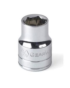 KDT80111 image(0) - GearWrench 1/4 Inch Drive 6 Point Standard SAE Socket 3/8 Inch