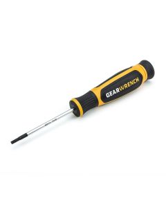 KDT80041H image(0) - GearWrench T9 x 60mm Mini Torx Dual Material Screwdriver