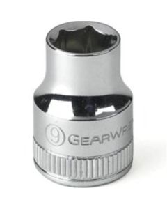 KDT80128 image(0) - GearWrench 1/4 Inch Drive 6 Point Standard Metric Socket 6mm