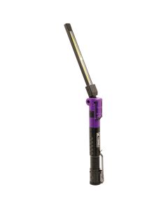 KTI73364 image(0) - K Tool International 350 Lumen 3-Way Foldable Slim Work Light (Purple)