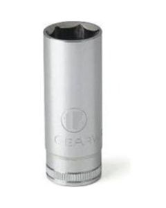 KDT80390 image(0) - GearWrench 3/8 Inch Drive 6 Point Deep Metric Socket 8mm