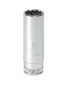 KDT80235 image(0) - GearWrench 1/4 Inch Drive 12 Point Deep Metric Socket 8mm