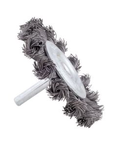 SRK13996 image(0) - Shark Welding 3-inch Mini Knotted Wire Wheel on 1/4-inch Mandrel