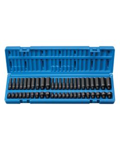 GRE9748 image(0) - Grey Pneumatic 48PC 1/4"DR STD & DEEP FRAC & METRIC MASTER SET