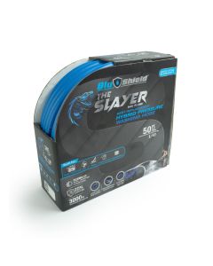 BLBPWHY1450 image(0) - BluBird Blu Shield Slayer Pressure Washer Hose 1/4 Inch x 50 Foot 3500 PSI Blue