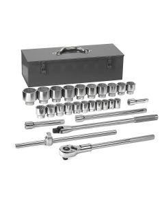 KDT80880 image(0) - GearWrench 27 Piece 3/4 Inch Drive 12 Point Standard SAE Mechanics Tool Set