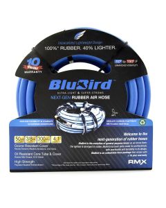 BLBBB3850 image(0) - BluBird Rubber Air Hose Assembly 3/8" x 50'