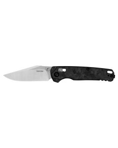 KER6106CF image(0) - KERSHAW BEL AIR CLIP POINT - CF BLK/MAGNACUT 2TN