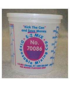 EZX70086 image(0) - E-Z Mix 2 1/2 QUART DISPOSABLE MIXING CUPS 25/BOX