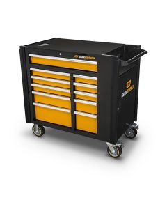 KDT83169 image(0) - GearWrench 42 Inch 11 Drawer Black & Orange Mobile Work Station