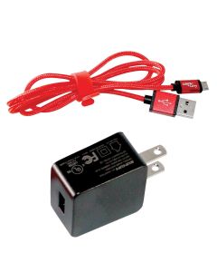 SOLLNC215 image(0) - Clore Automotive Light-N-Carry Wall Charger Kit LNCMINI, LNC1241, LNC1341, LNC1541(microUSB cord)