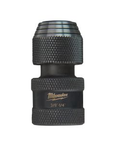 MLW48-03-4405 image(0) - Milwaukee Tool 3/8" SQUAREX1/4" HEX SHOCKWAVE IMP ADAPTER