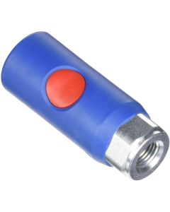 PRVURC061201 image(0) - Prevost 1/4 Inch Female NPT URC 06 Automotive Truflate 1/4 Inch Composite Body Quick Safety Coupler for Compressed Air - 10PK