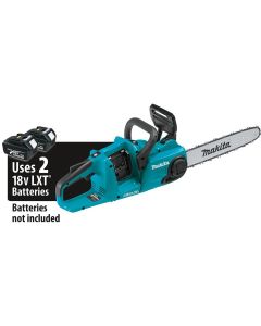 MAKXCU03Z image(0) - Makita 36V (18V X2) LXT&reg; Brushless 14" Chain Saw, Tool Only