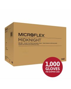 MFXMK296-S-CASE image(5) - Microflex GLOVE MIDKNIGHT MK-296 NITRILE S