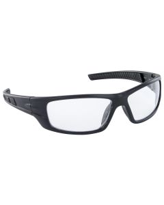 SAS5510-01 image(0) - SAS Safety VX9 Safety Glasses w/ Black Frame / Clear Lens (in Polybag)