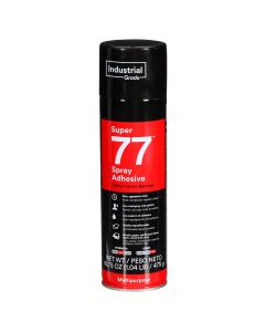 MMM21210 image(0) - 3M Super 77 Multipurpose Spray Adhesive, 24 fl oz Can (Net Wt 16.75 oz), NOT FOR SALE IN CA AND OTHER STATES