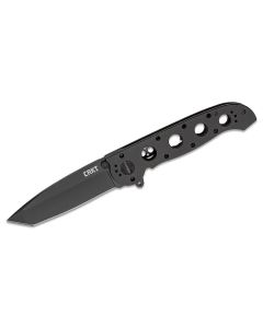 CRKM16-04KS image(0) - CRKT (Columbia River Knife) M16-04KS 12C27 Oxide Plain Blade Folding Knife with Frame Lock Stainless Steel Handle - Black