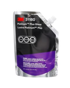 MMM31180 image(0) - 3M Platinum Plus Glaze, 24oz.