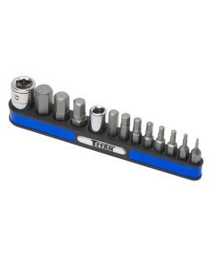 TIT16112 image(0) - TITAN 13-PC METRIC HEX BIT SET