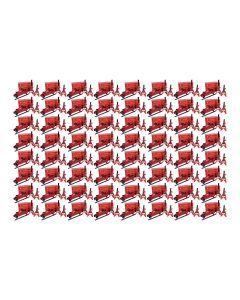 KTI63097A-PL40 image(0) - K Tool International 2 Ton Trolley/Jack Stands Combo (Pallet of 40)