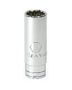 KDT80514 image(0) - GearWrench 3/8 Inch Drive 12 Point Deep SAE Socket 9/16 Inch