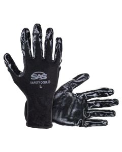 SAS640-1907 image(0) - SAS Safety PawZ Nitrile Coated Palm Gloves - Small
