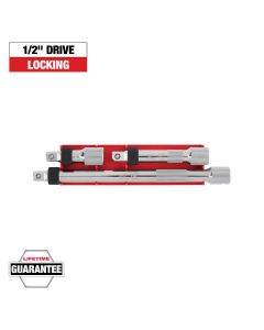 MLW48-22-9362 image(0) - Milwaukee Tool 3pc 1/2 Inch Drive Locking Extension Set