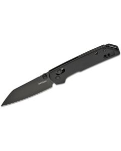 KER2051RBLK image(0) - Kershaw MIni Iridium Reverse Tanto Manual DuraLock Reverse Tanto Blade EDC Folding Pocket Knife - Black