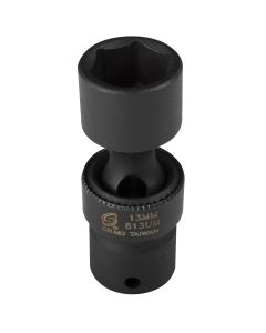 SUN813UM image(0) - SUNEX SOC 13MM 1/4D IMP UNIV 6PT