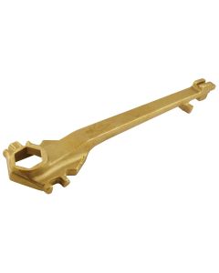 KTI49400 image(0) - K Tool International Bung Wrench Universal Drum Bronze