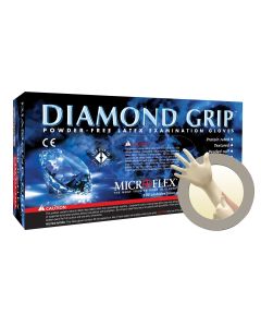 MFXMF300XL image(0) - Microflex Diamond Grip MF-300 PF Latex Gloves Extra Large - 100 Pack