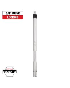 MLW43-24-9305 image(0) - Milwaukee Tool 3/8 Inch Drive 10 Inch Locking Extension