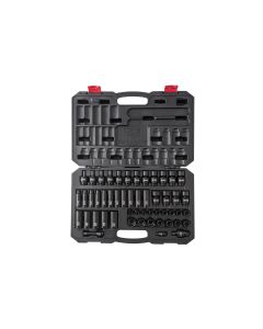 SUN3351 image(0) - SUNEX 3/8" Drive 51 Piece Metric Impact Socket Set