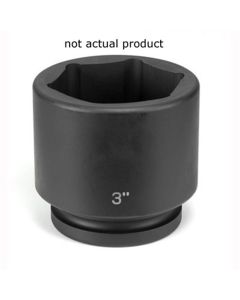 GRE4068R image(0) - Grey Pneumatic SOC 2-1/8 1"D IMP 6PT BLK