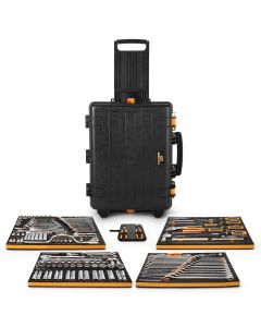 KDTGWGMTK185 image(0) - GEARWRENCH 185 Pc. GMTK Tool Kit in Foam Trays with Heavy-Duty Tool Carrier