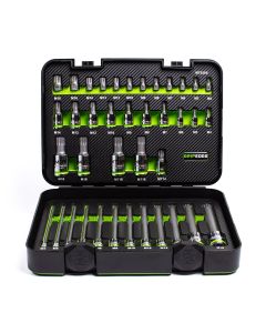 GETMTS39S image(0) - Grip Edge Tools 39 Piece 1/4, 3/8 and 1/2 Inch Drive Low Profile, Standard, Extra Long and Security Triple Square Master Bit Socket Set