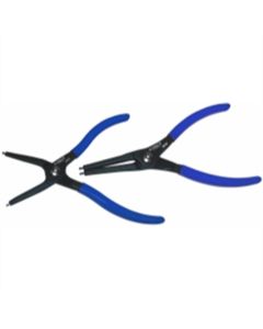 VIMSR7 image(0) - VIM Tools Snap Ring Pliers Set, 7 Inch OAL, 1.8M (.071) Hardened Tips