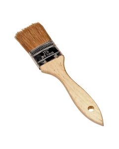KTI74015 image(0) - K Tool International Utility Brush 1-1/4 Inch Natural Bristles Wood Handle