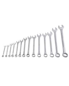 SUN9714A image(1) - SUNEX 14 Piece SAE Raised Panel Combination Wrench Set