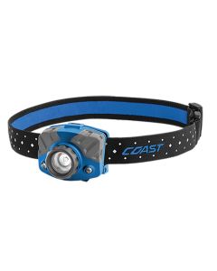 COS20617 image(0) - COAST Products FL75R 1000 Lumen Rechargable 168M Pure Beam Focusing Headlamp in Box- Blue