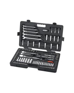 KDT83001D image(0) - GearWrench 118 Piece 1/4 Inch, 3/8 Inch & 1/2 Inch Drive 6 & 12 Point Standard & Deep SAE/Metric Mechanics Tool Set