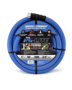 BLBBSALONE50 image(0) - BluBird Ag - Lite Rubber Water Hose Assembly 1" x 50'