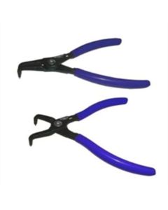 VIMSRB7 image(0) - VIM TOOLS 2-Piece 7 in. Bent Snap Ring Pliers Set Intern & Ext