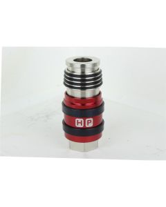 MIL1756 image(0) - Milton Industries 3/8-inch Safety Exhaust Coupler, 1/4-inch FNPT