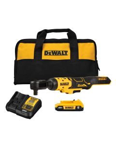 DWTDCF512D1 image(0) - DeWalt ATOMIC COMPACT SERIES&trade; 20V MAX* Brushless 1/2 in. Ratchet Kit